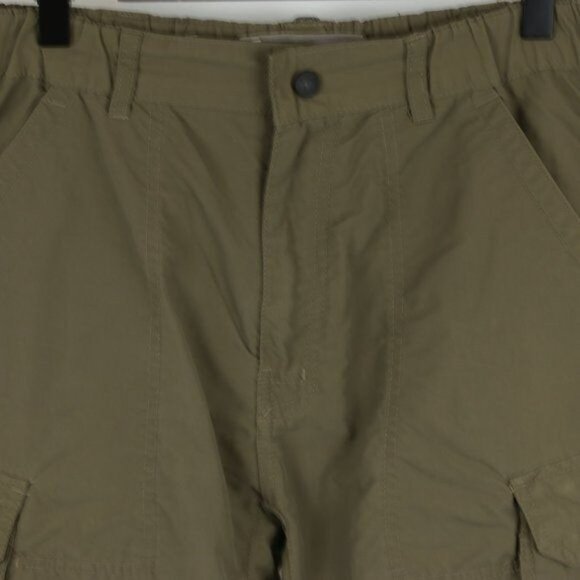 REI Men's Small Brown Quick Drying Cargo Bermuda Hiking Shorts - Picture 2 of 9